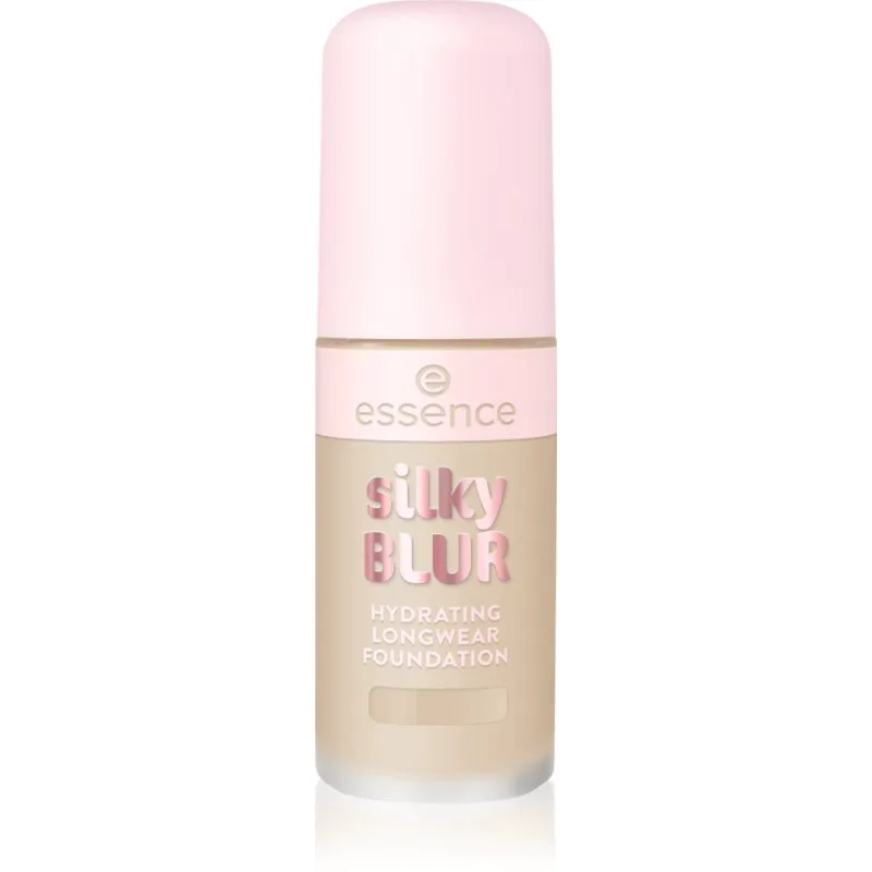 essence silky BLUR ενυδατικό make-up για φυσική κάλυψη για ματ εμφάνιση απόχρωση 155 30 ml