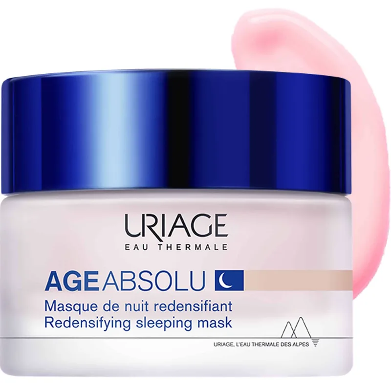 Uriage Age Absolu Redensifying Sleeping Mask Σφαιρική Αντιγηραντική Μάσκα Προσώπου Νυκτός για Ώριμες Επιδερμίδες 50ml