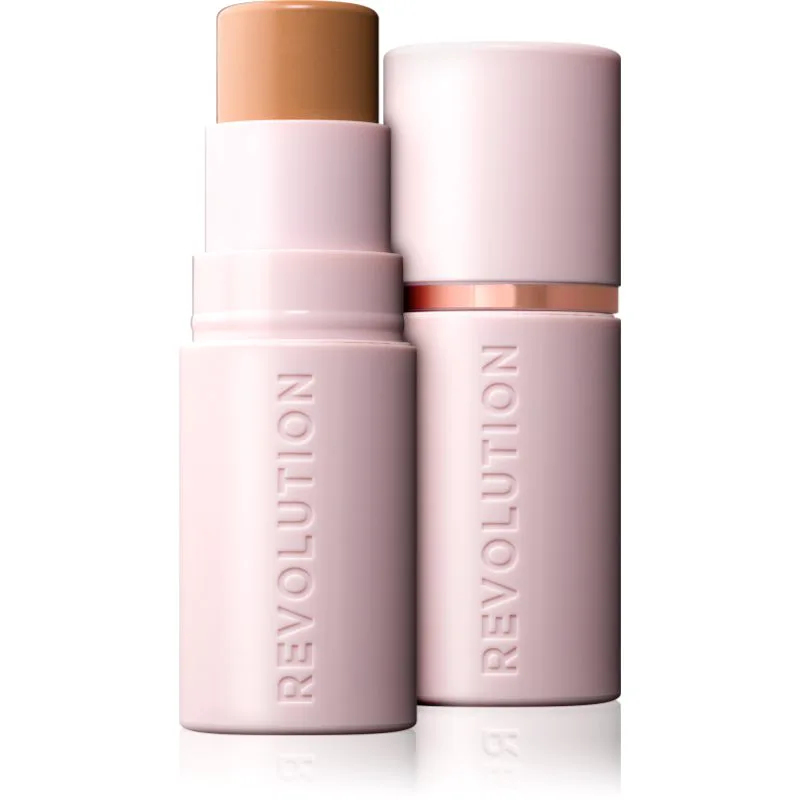 Revolution Skin Silk Bronzer Stick κρεμώδες μπρονζερ σε στικ απόχρωση Medium Sunset 4.5 γρ