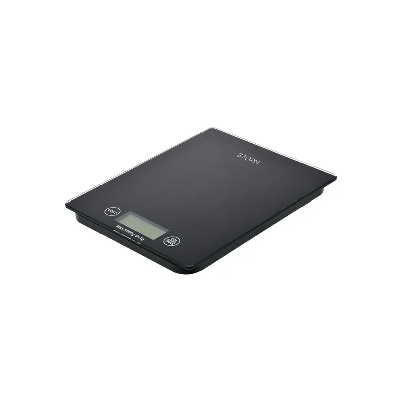 STORM ΖΥΓΑΡΙΑ ΚΟΥΖΙΝΑΣ BLACK ΨΗΦΙΑΚΗ ΜΕΓΙΣΤΟY ΒΑΡΟΥΣ 5kg