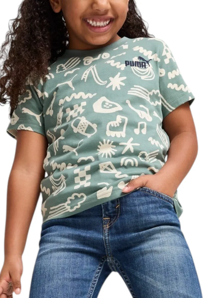 Μπλούζα Κοντομάνικη Puma Sandy AdventuresTee 685156-30 Unisex Παιδικό