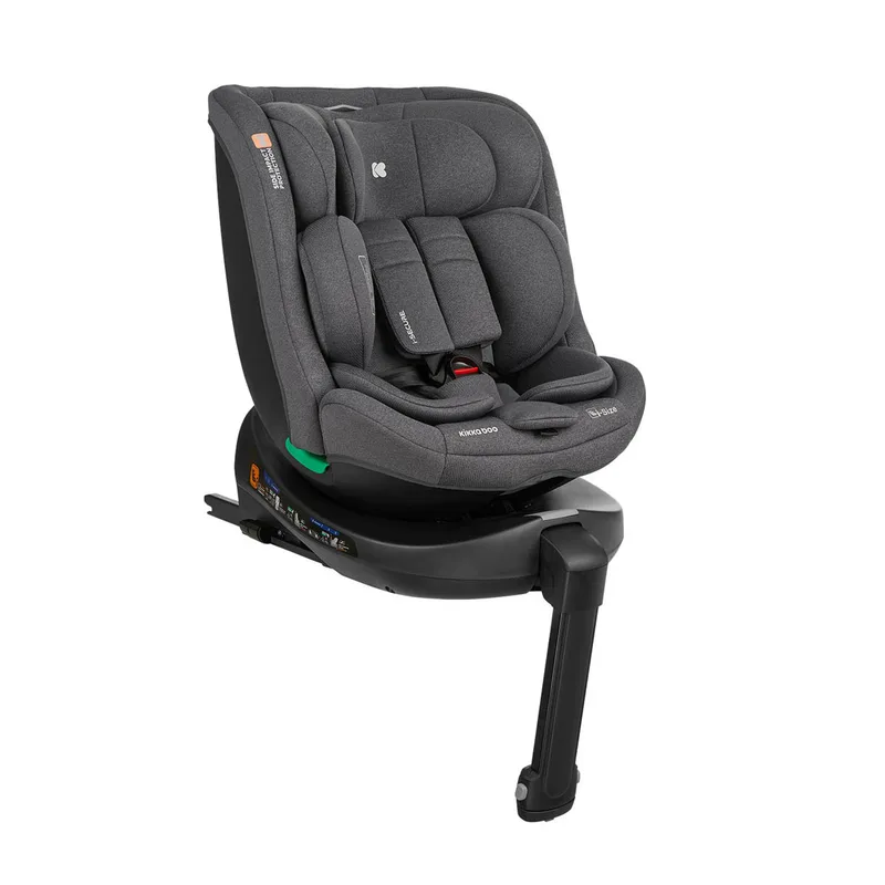 Κάθισμα Αυτοκινήτου ISOfix (40-150εκ. Ύψος) Kikka Boo i-Secure i-size Dark Grey