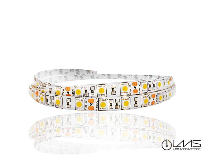 LED Strip LMS 24 Volt 14.4 Watt Αδιάβροχη IP65 Θερμό Λευκό 05609