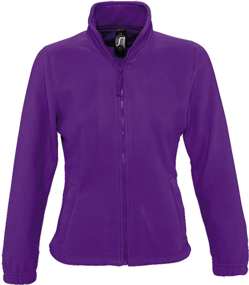 Γυναικεία ζακέτα fleece North Women SOLS 54500 Dark Purple