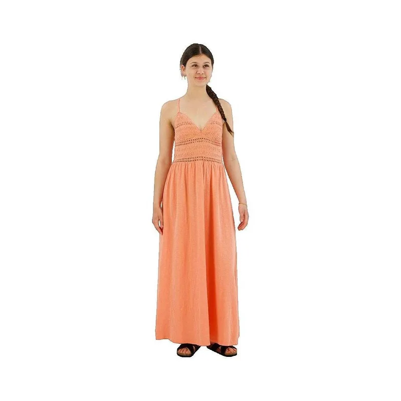 Μακριά Φορέματα Superdry Robe longue en dentelle