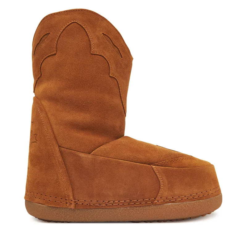 Μπότες Χιονιού Inuikii Cowboy Emboidery 1002.024.0031 Μπεζ