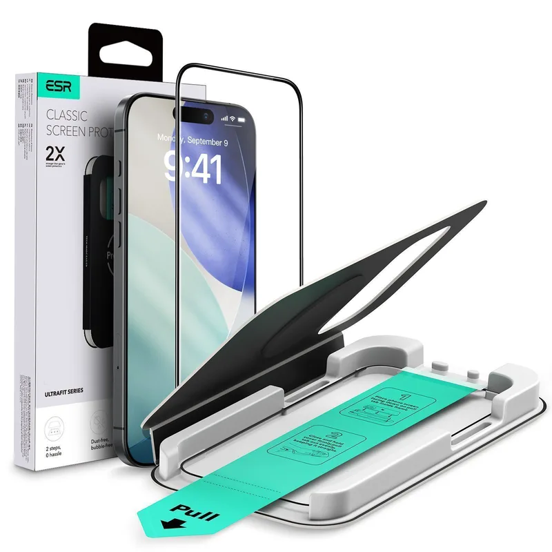 ESR UltraFit Classic Tempered Glass iPhone 17/16 Pro