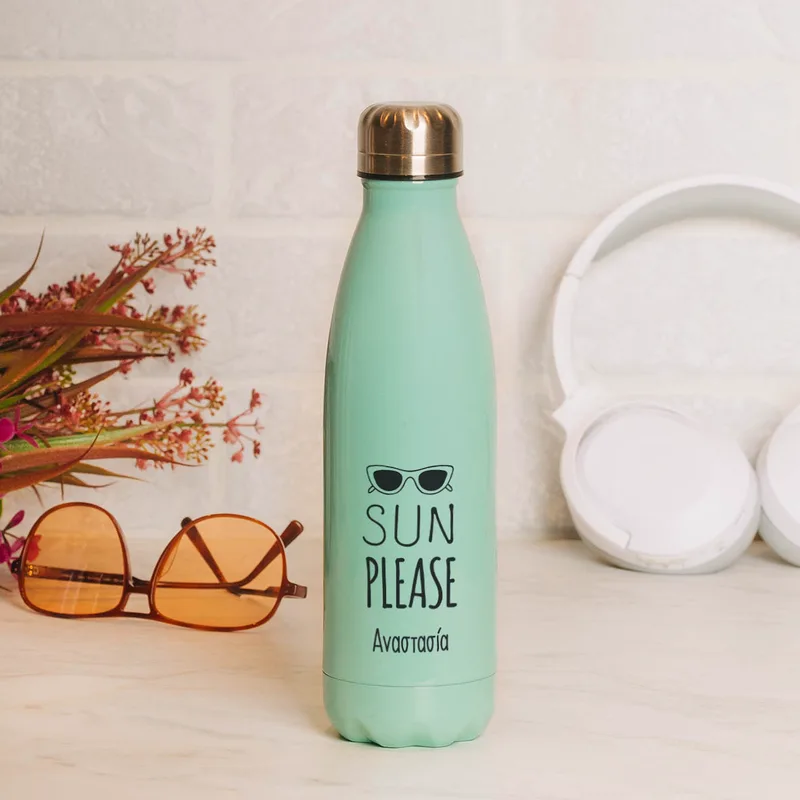 Sun Please - Μπουκάλι Θερμός 500ml - Μέντα