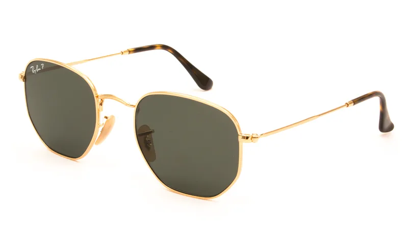 RAY BAN ΓΥΑΛΙΑ ΗΛΙΟΥ RAY BAN HEXAGONAL 3548N 001/58 5121 3548N Χρυσό