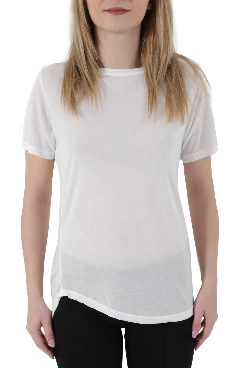 Μπλούζα Κοντομάνικη Freddy Satin-Effect Lyocell Jersey Με Κόμπο στην Πλάτη S8-TPW-WT240L03N01-WCD0 Γυναικείο