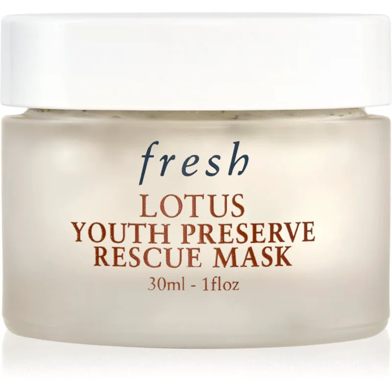 fresh Lotus Youth Preserve Rescue Mask απολεπιστική μάσκα ενάντια στη γήρανση 30 ml