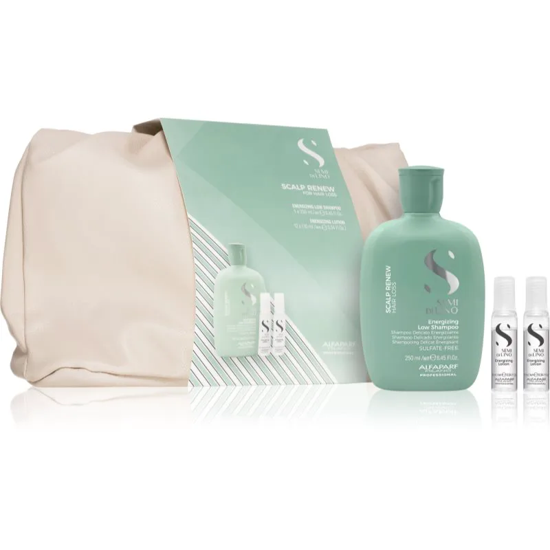 Alfaparf Milano Semi Di Lino Scalp Renew Kit σετ δώρου για λεπτά και αδύναμα μαλλιά