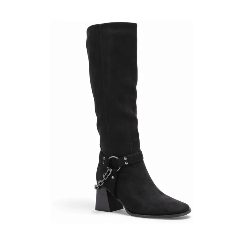 Μπότες με τακούνι La Modeuse 76946_P182237