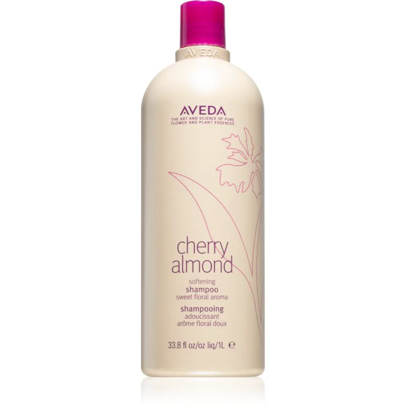 Aveda Cherry Almond Softening Shampoo θρεπτικό σαμπουάν Για λάμψη και απαλότητα μαλλιών 1000 ml