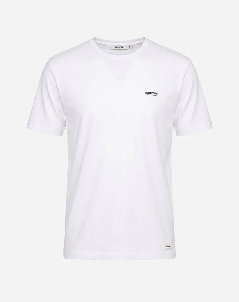 BROKERS ΑΝΔΡΙΚΟ T-SHIRT 26017100751-1 White