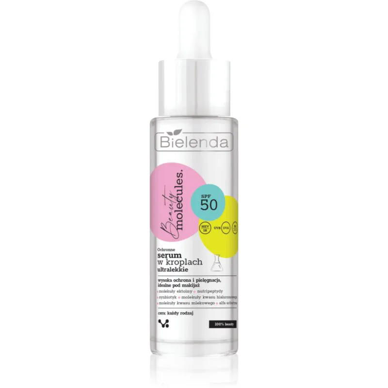 Bielenda Beauty Molecules ελαφρύς ορός SPF 50 30 μλ