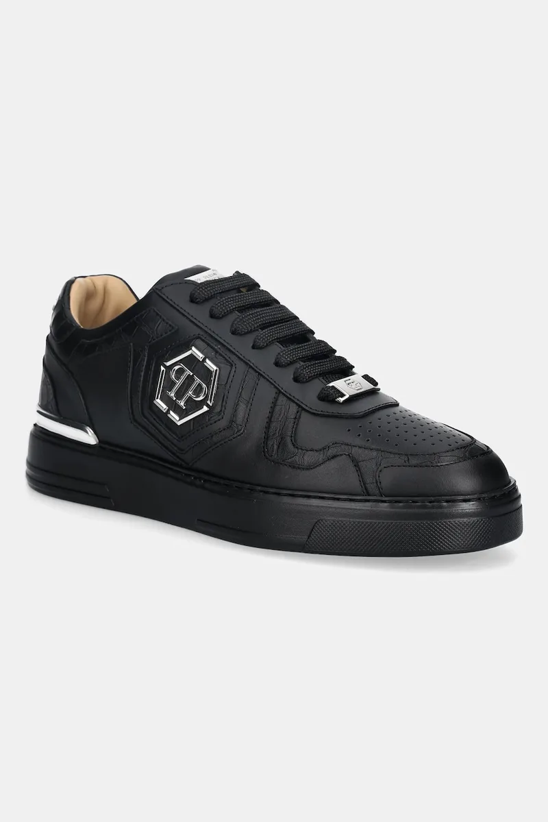 Δερμάτινα sneakers Philipp Plein Low Top