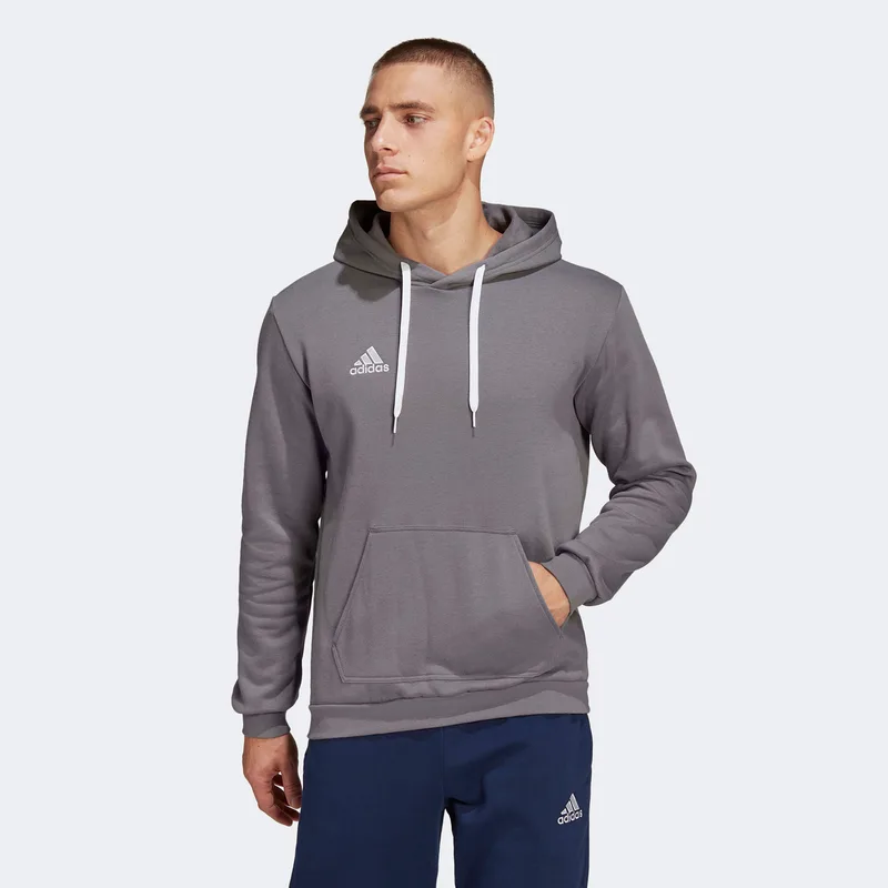 ADIDAS ENTRADA 22 SWEAT HOODIE ΓΚΡΙ