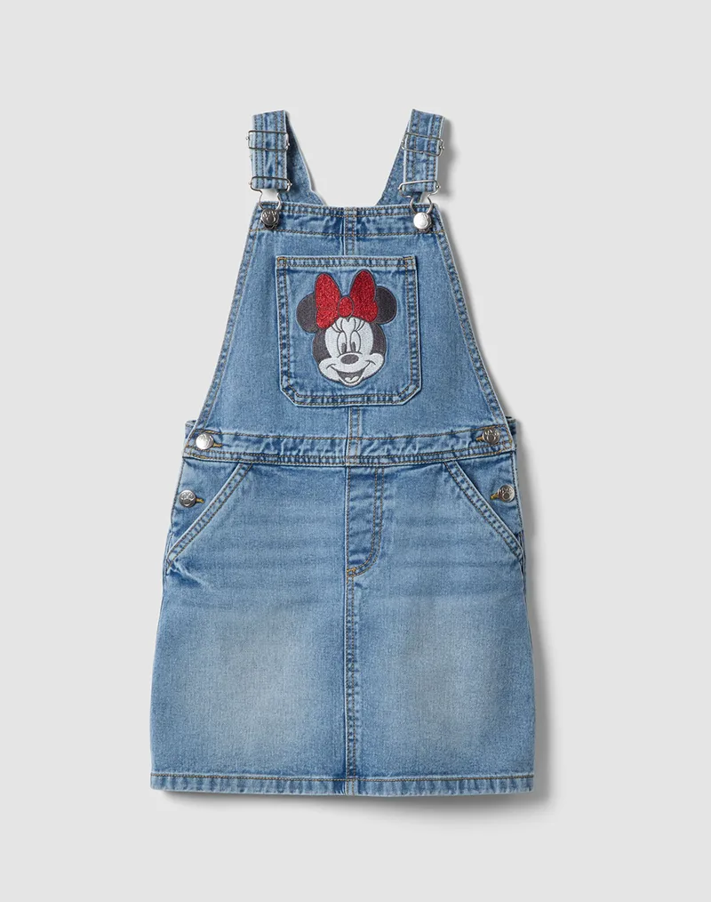 OVS SALOPETTE DENIM MINNIE 2603076-LIGHT BLUE DenimBlue