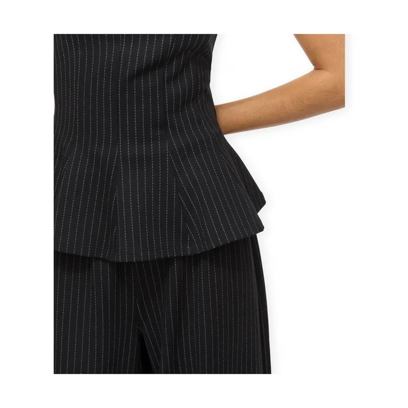 Μπλούζα Vila Top Mastriba - Black Beauty/Pinstripe
