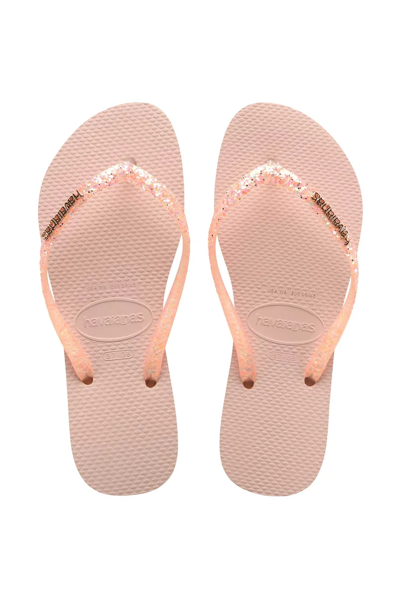 Havaianas γυναικείες σαγιονάρες "Slim Glitter Flourish" - 4147122 Ροζ