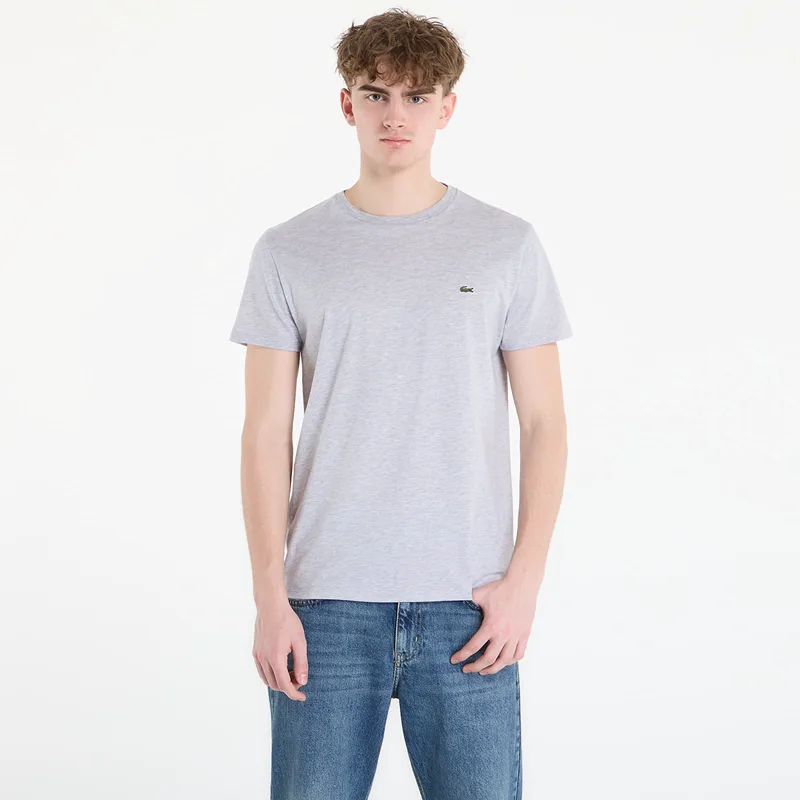 T-shirt LACOSTE Tee-Shirt Silver Chine 7