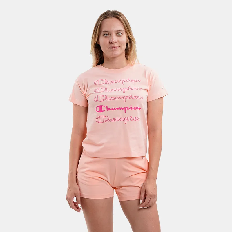 Champion Crewneck Γυναικείο T-shirt (9000099387_58296)