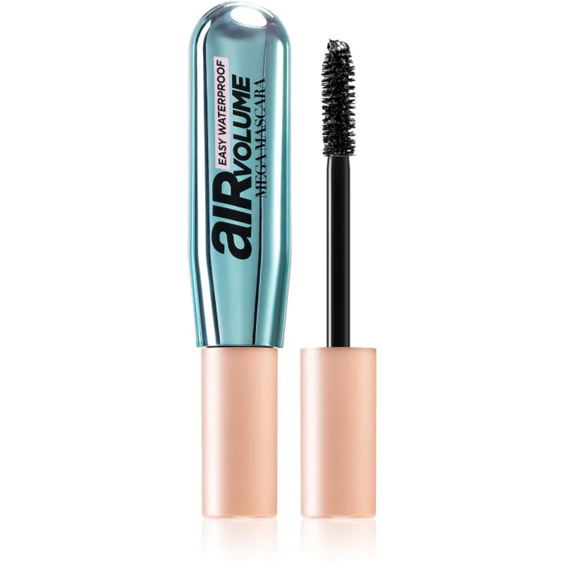 L’Oréal Paris Air Volume Mega Mascara αδιάβροχη μάσκαρα για επιμήκυνση, περιστροφή και όγκο απόχρωση Black 7,9 μλ