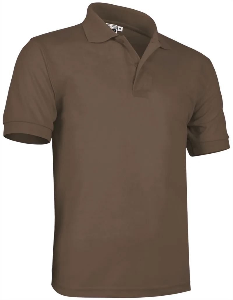 Κοντομάνικο Polo Shirt PATROL Valento POVATOPPD Chocolate Brown