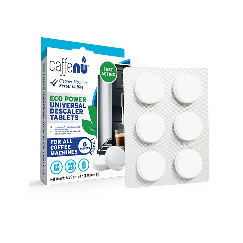 Caffenu Universal Descaler Tablets για αφαλάτωση - 6τεμ. x9g