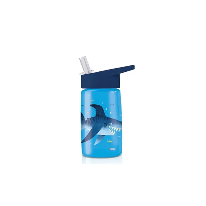 Παγούρι 450ml Με Καλαμάκι Crocodile Creek Tritan Καρχαρίες