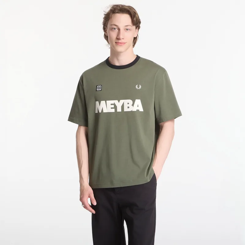 T-shirt Fred Perry Meyba Ringer T-Shirt Green L