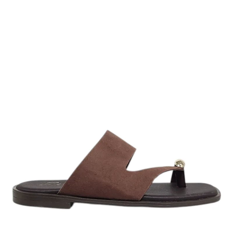 Fitrakis Collection flats 230 καφέ
