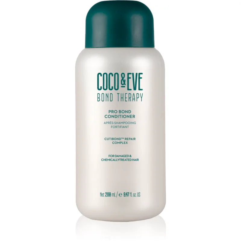 Coco & Eve Bond Therapy Pro Bond Conditioner ενυδατικό και ενισχυτικό κοντίσιονερ για κατεστραμμένα, χημικά επεξεργασμένα μαλλιά 280 ml