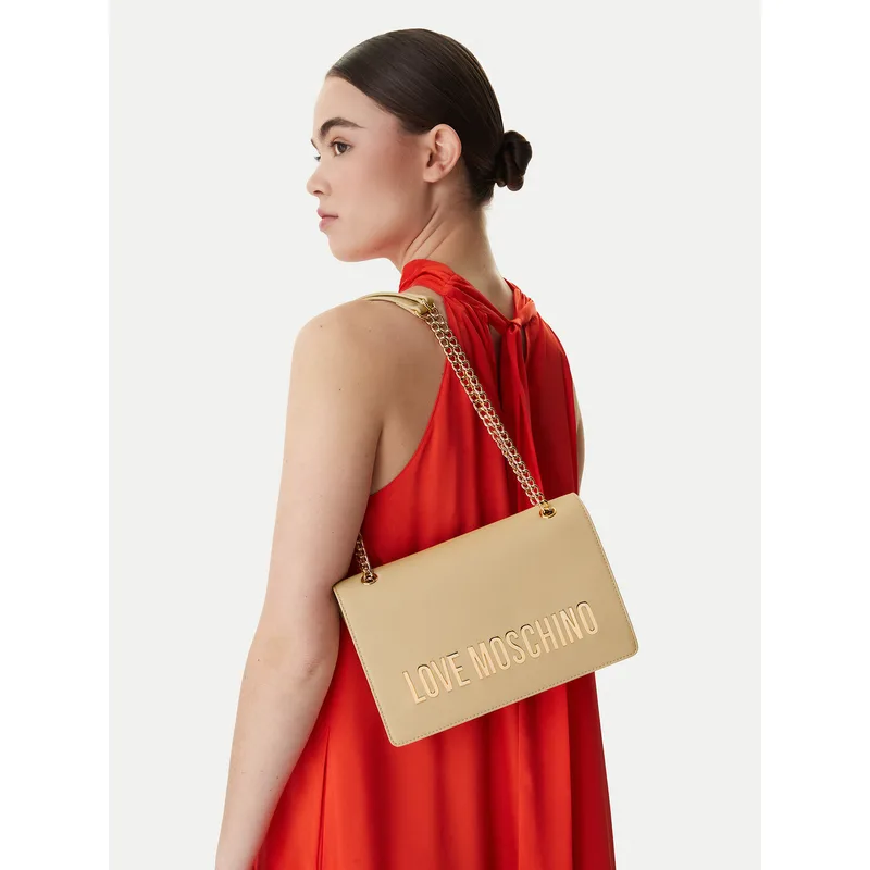 Τσάντα LOVE MOSCHINO JC4192PP1OKD0129 Μπεζ