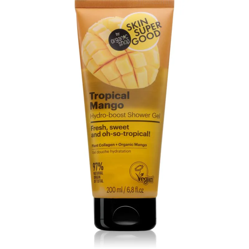 Organic Shop Skin Super Good Tropical Mango τζελ για ντους με λάδι μάνγκο 200 ml