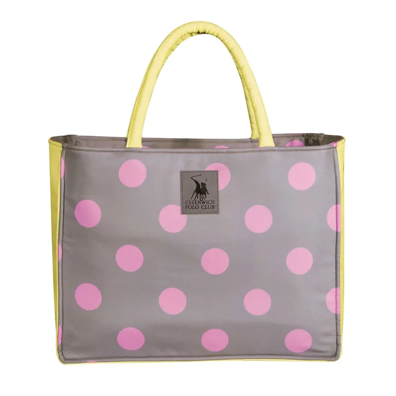 Greenwich polo club τσαντα θαλασσησ 46x36 essential 4069 grey, yellow