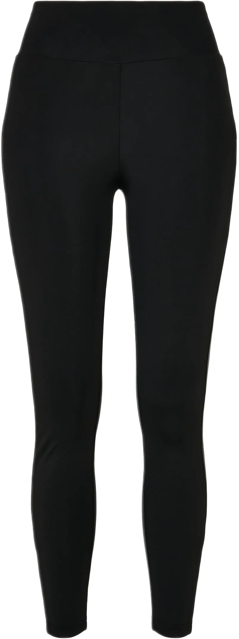 Γυναικείο Ψηλόμεσο Κολάν Shiny Stripe TB4556-00825 Urban Classics Black/Black