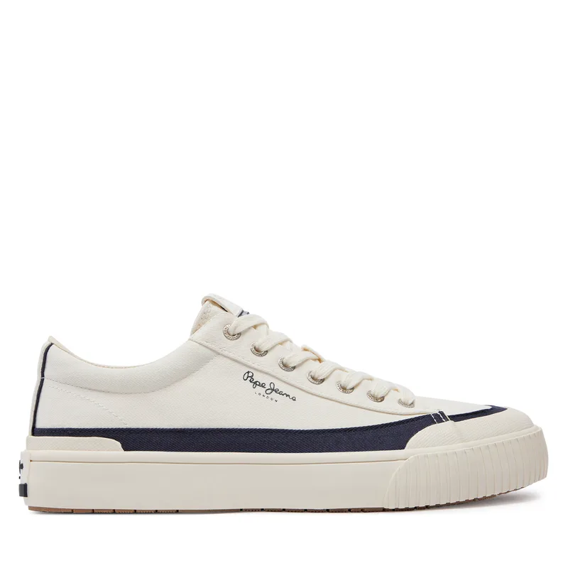 Sneakers Pepe Jeans Ben Band M PMS31043 Λευκό