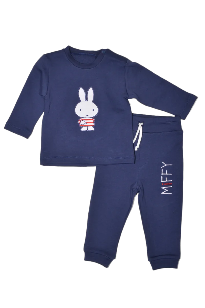 Βρεφικό Σετ Φόρμας Miffy Des. 61 Μπλε Σκούρο