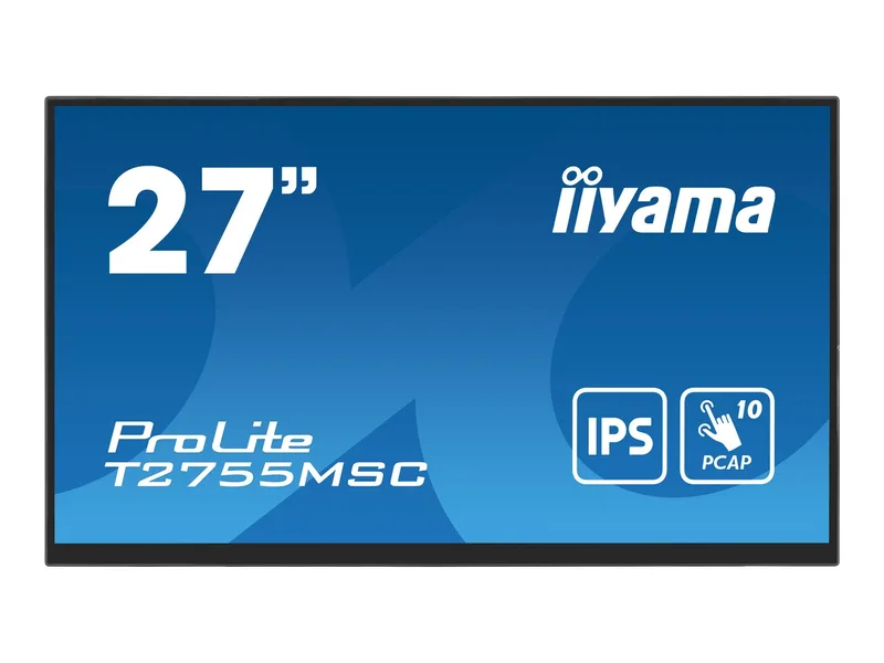IIYAMA 68.6cm (27") T2755MSC-B1 16:9 M-Touch HDMI+DP retail