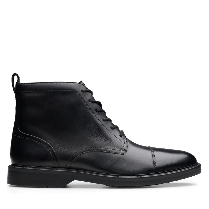 Μπότες Clarks Aldwin Cap 26179732 Μαύρο