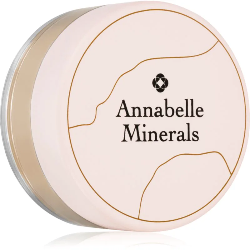 Annabelle Minerals Radiant Mineral Foundation μεταλλικό μεικ απ πούδρας για λαμπρή επιδερμίδα απόχρωση Golden Fairest 4 γρ