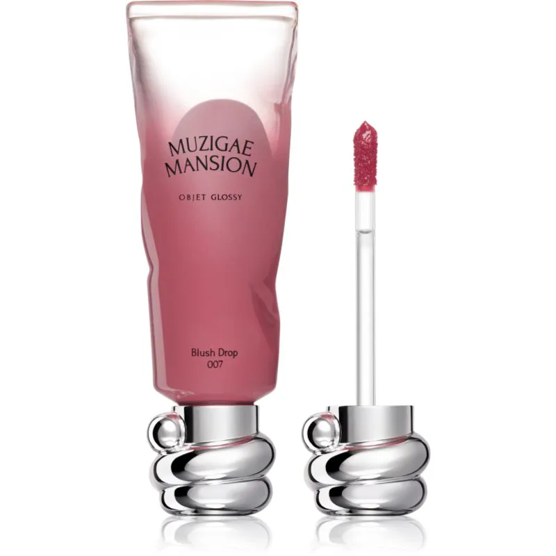 MUZIGAE MANSION Objet Glossy ενυδατικό λιπ γκλος απόχρωση 007 Blush Drop 6 γρ