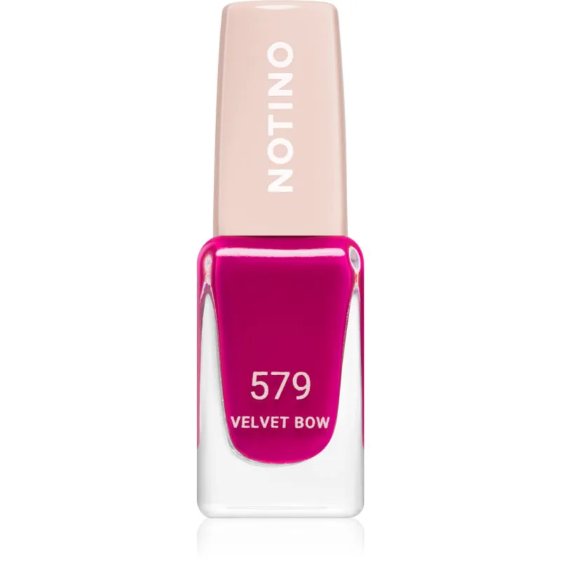 Notino Gel Effect Nail Polish βερνίκι νυχιών για τζελ αποτέλεσμα 579 Velvet Bow 10 ml