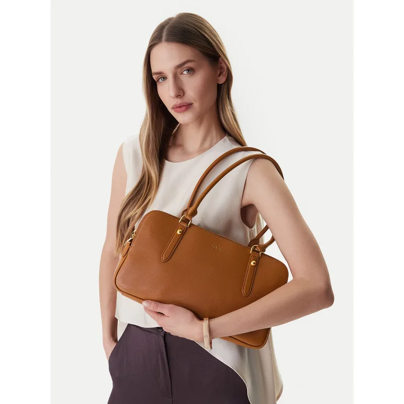 Τσάντα Furla Giulia M WB01871 BX0460 CN 4557S Καφέ
