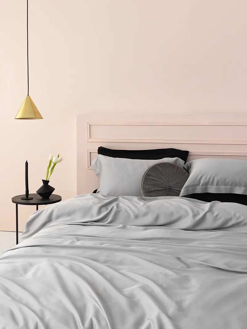 Σετ Υπέρδιπλα Σεντόνια 250x270 NATURE GREY - Palamaiki