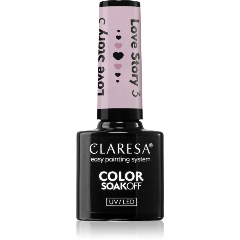 Claresa SoakOff UV/LED Color Love Story τζελ βερνίκι νυχιών απόχρωση 3 5 γρ