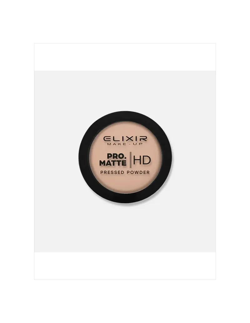 Elixir Pro. Matte Pressed Powder HD-205 (Choco Love)