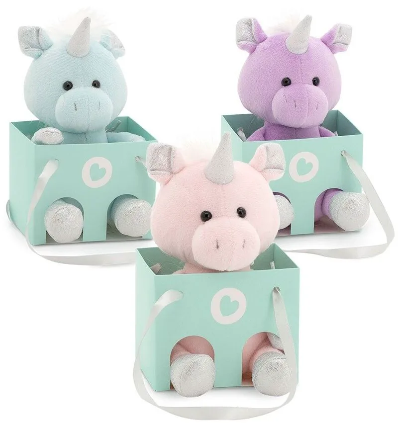Λούτρινο παιχνίδι Πορτοκαλί Toys - Μονόκερος (3 χρώματα)